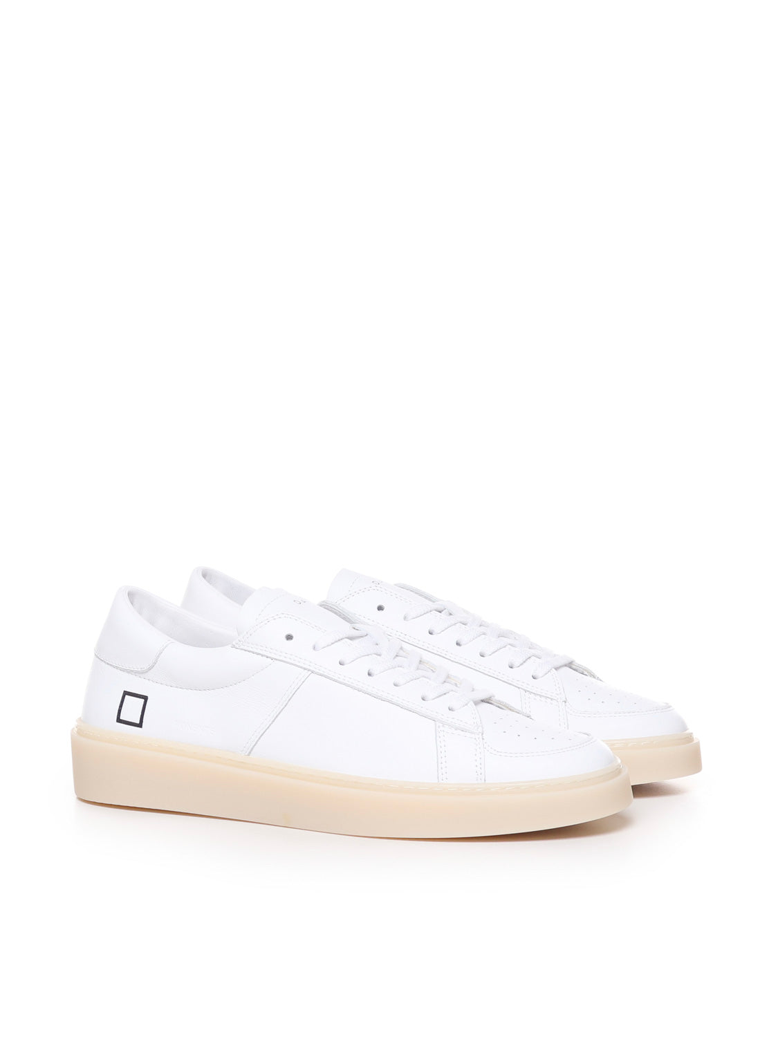 D.a.t.e. Sneakers White Leather