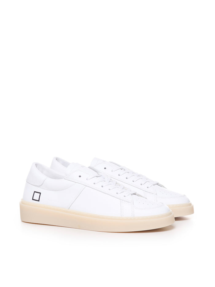D.a.t.e. Sneakers White Leather