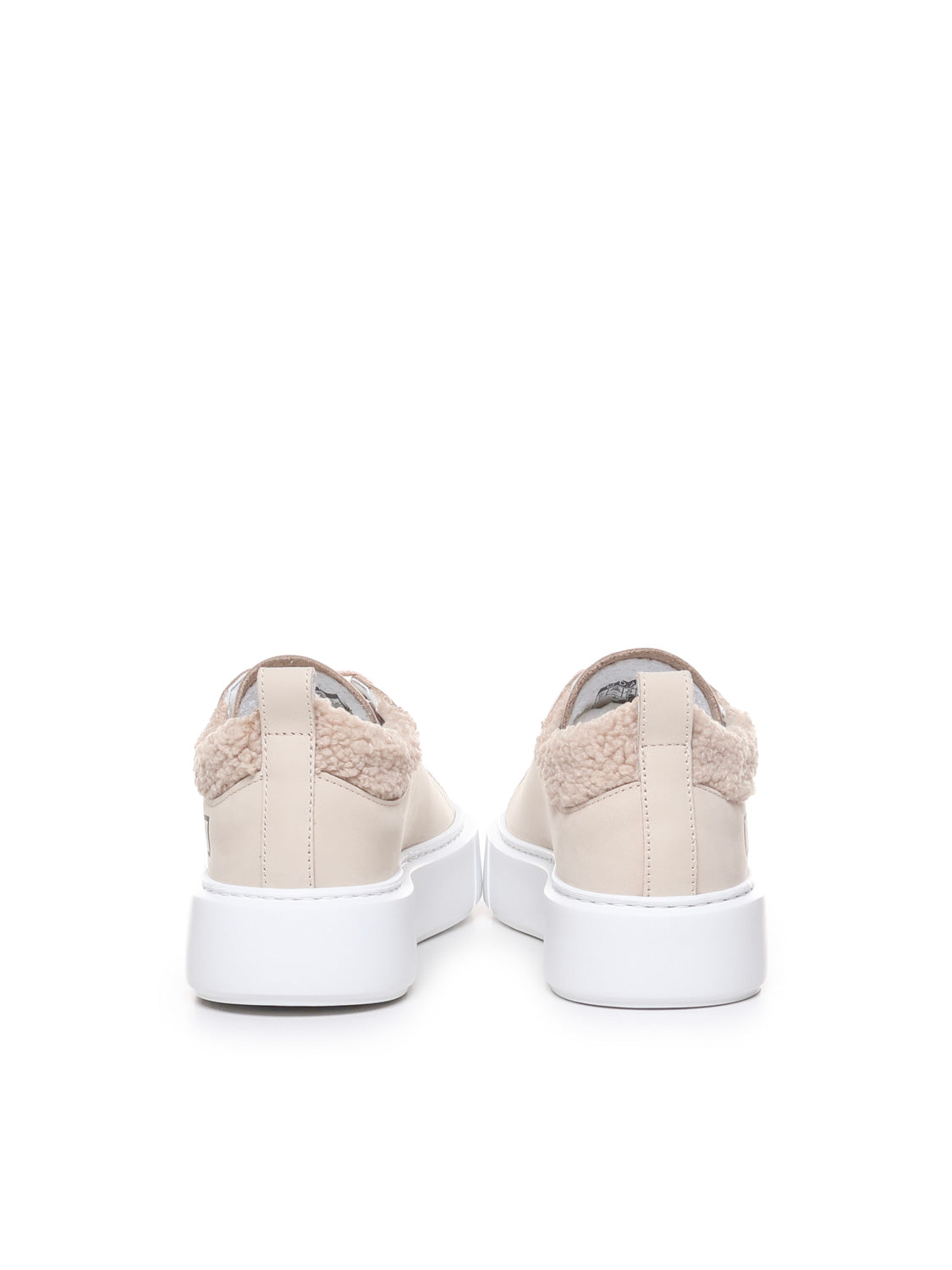 D.a.t.e. Sneakers Beige Leather