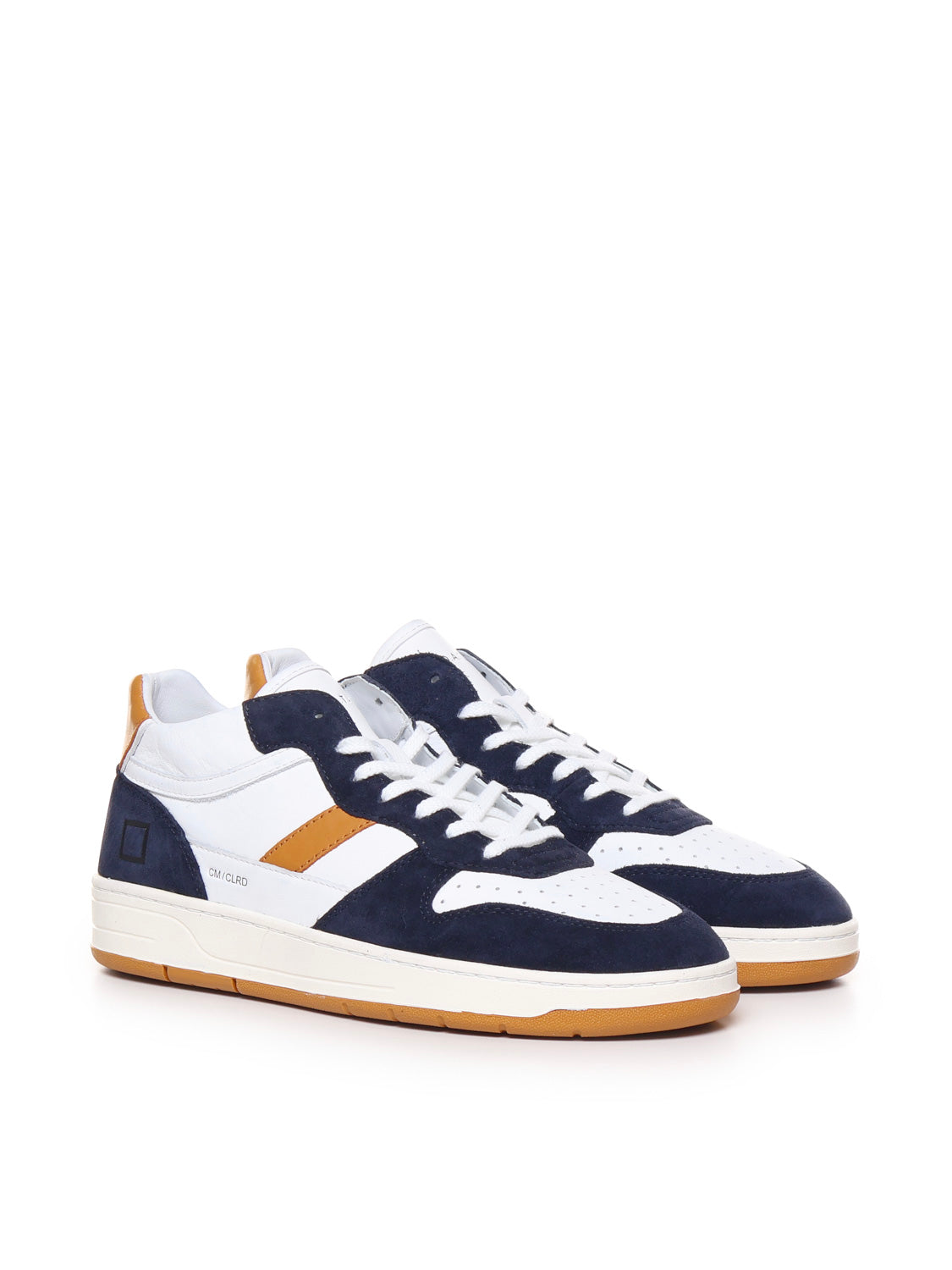D.a.t.e. Sneakers White, Black, Brown Leather