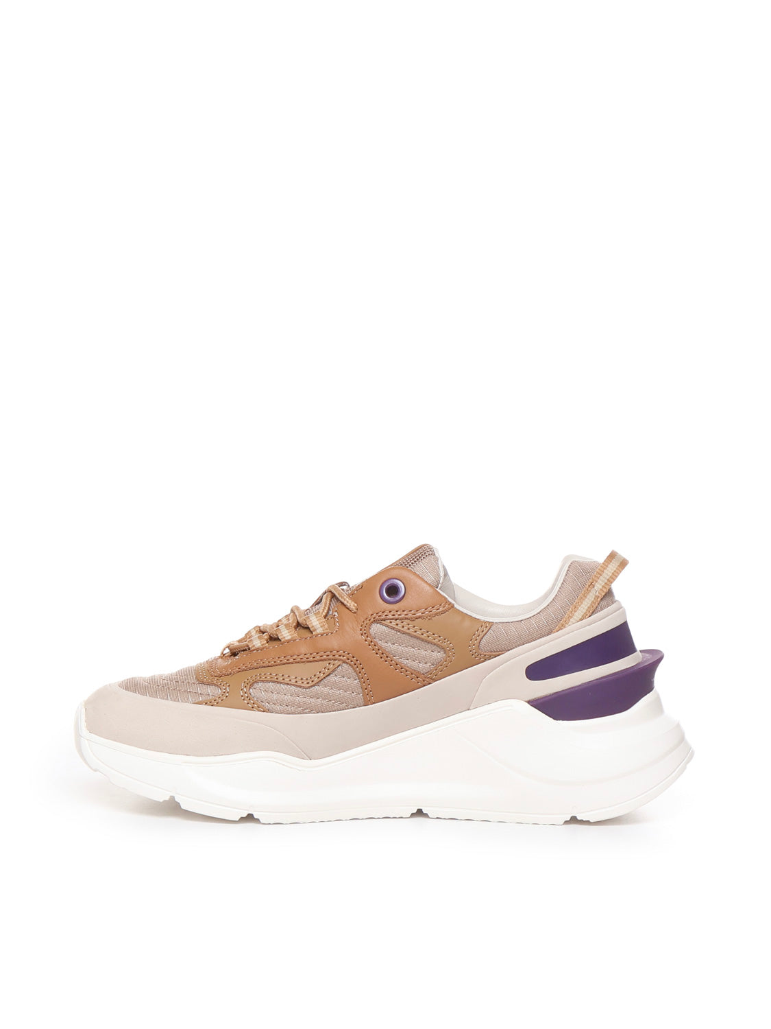 D.a.t.e. Sneakers Beige Textile