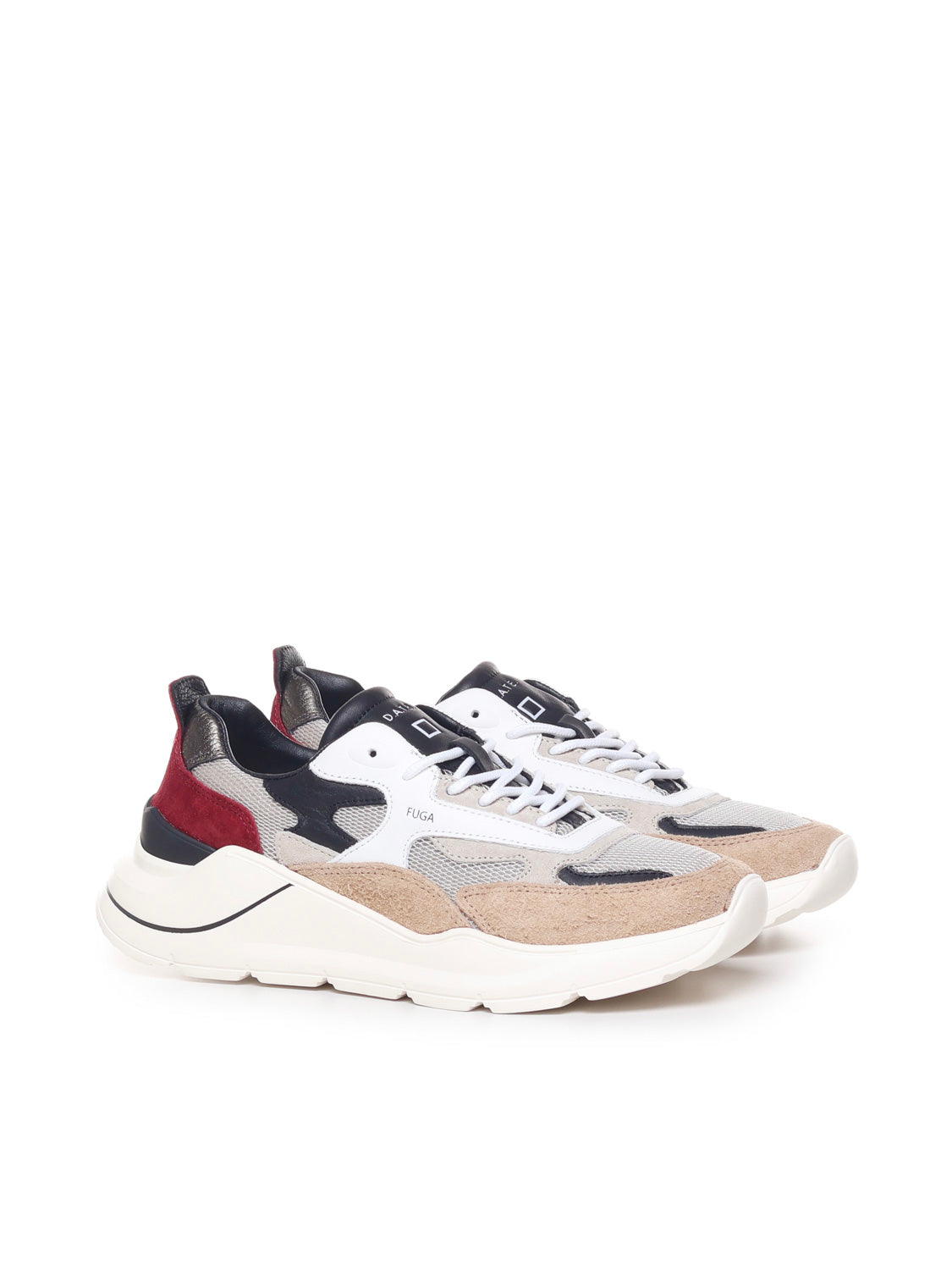 D.a.t.e. Sneakers Beige Suede