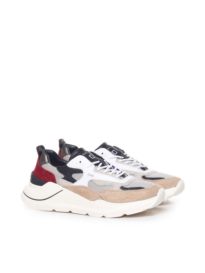 D.a.t.e. Sneakers Beige Suede