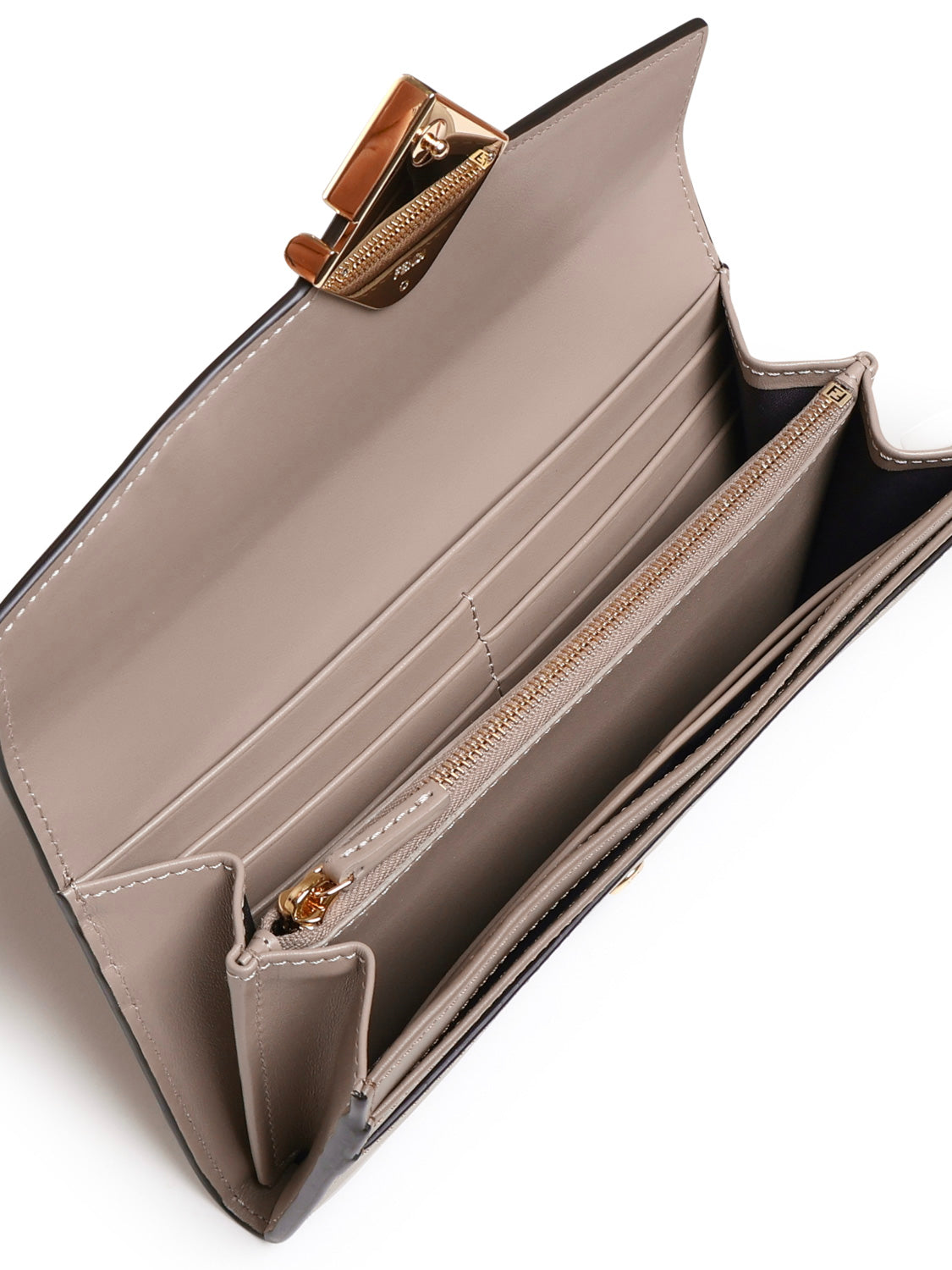 Fendi Wallets Beige Calfskin