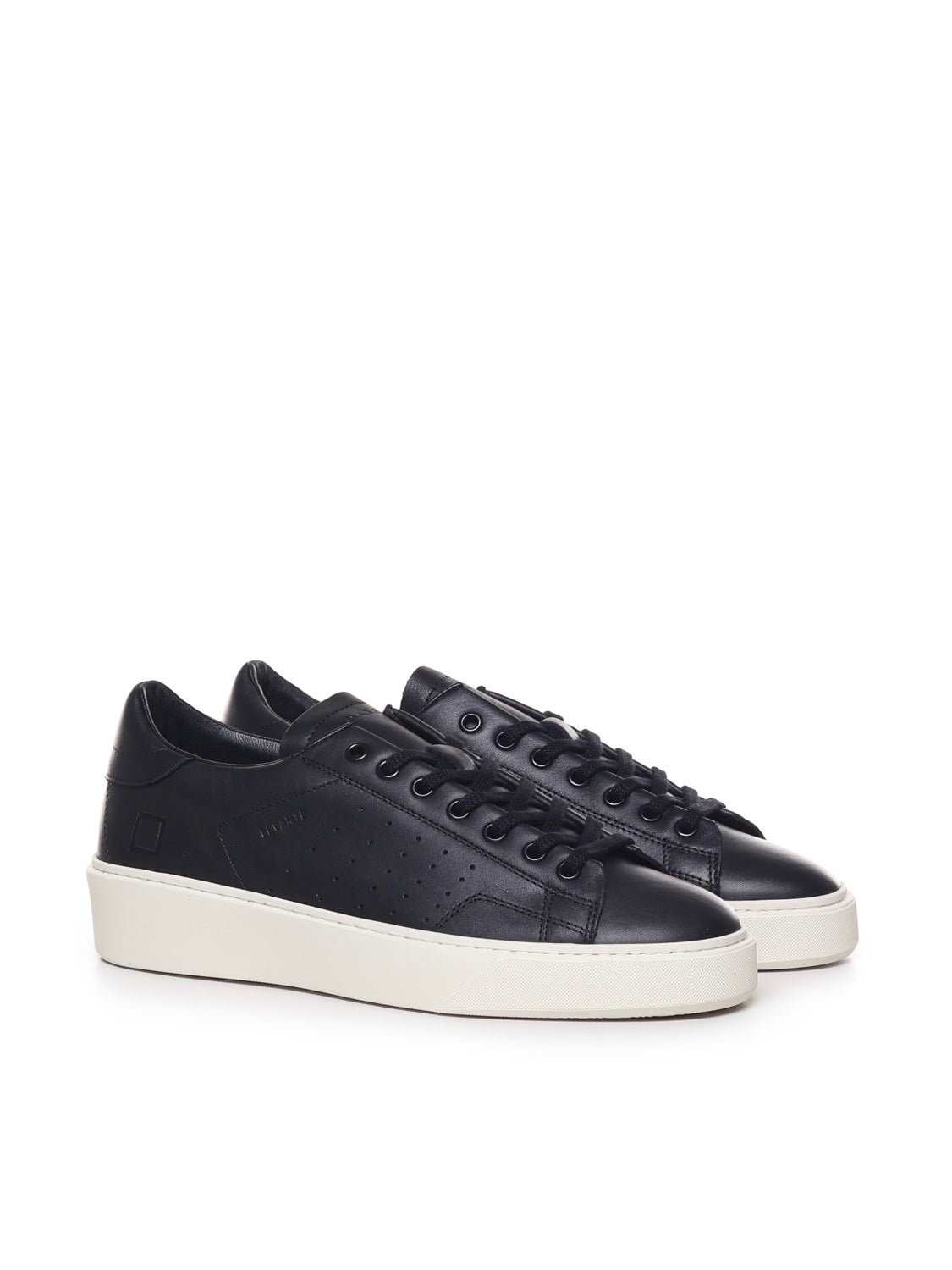 D.a.t.e. Sneakers Black Calfskin