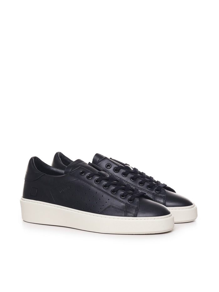 D.a.t.e. Sneakers Black Calfskin
