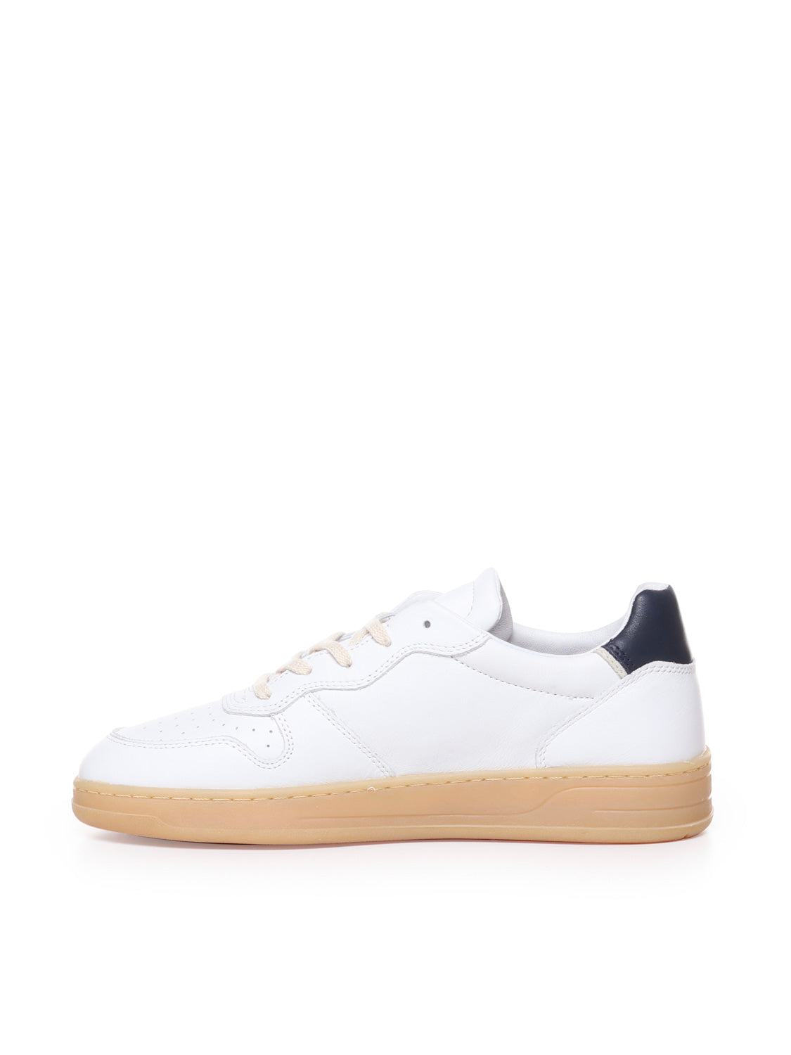 D.a.t.e. Sneakers White-blue Leather