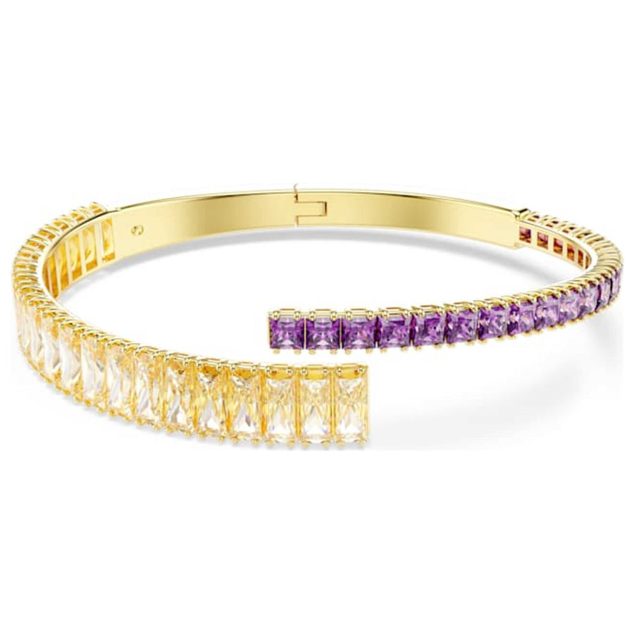 Preloved - Swarovski Matrix Purple Crystal Bracelet 5731048 One Color Bracelets