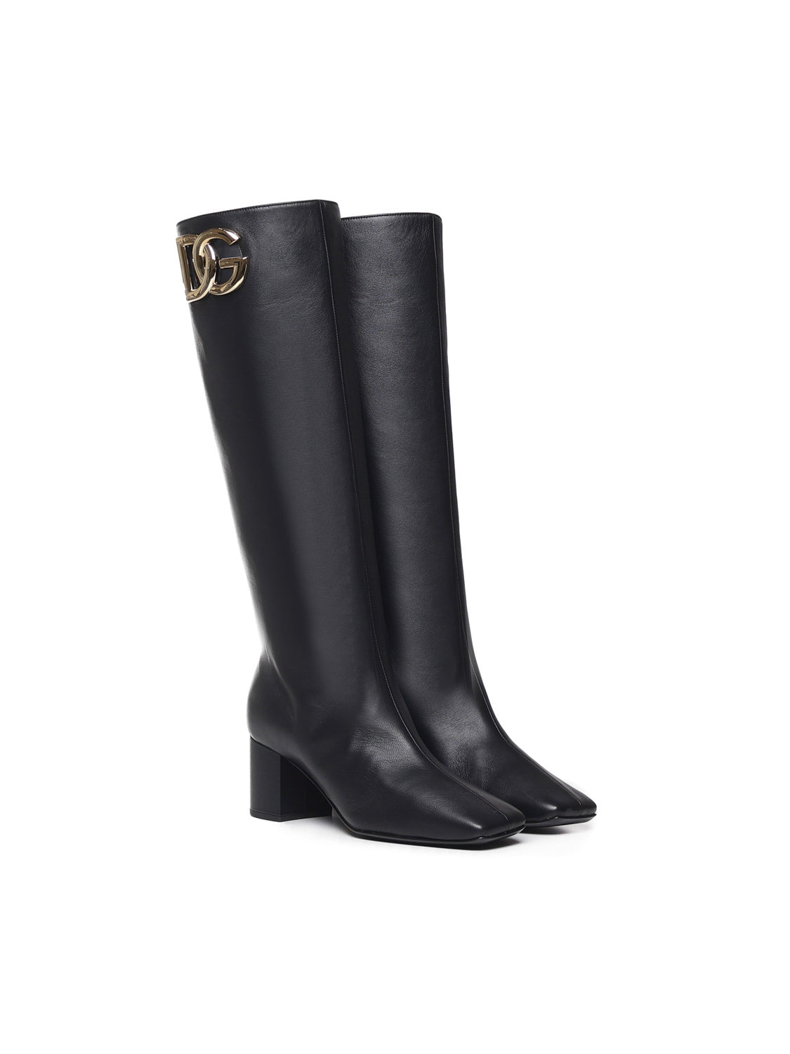 Dolce & Gabbana Boots Black Lambskin