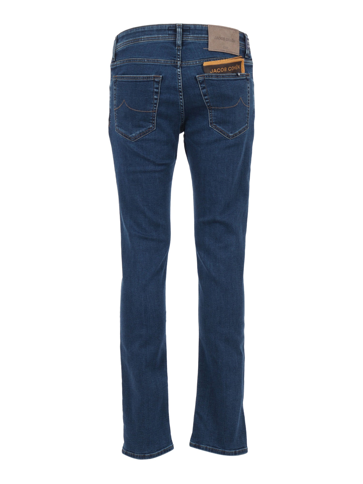 5 Pockets Slim Fit Pants Blue Jean