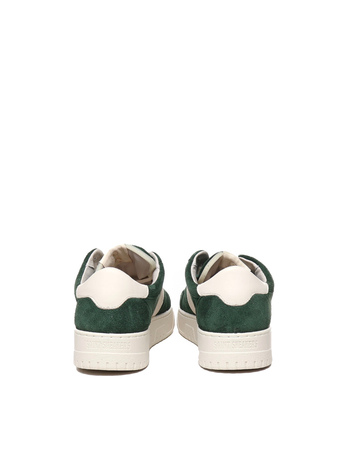 Saint Sneakers Green Suede