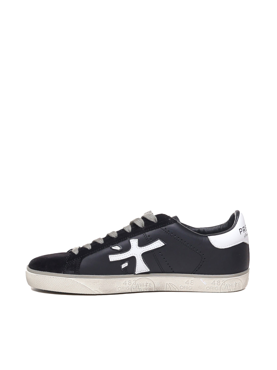 Premiata Sneakers Black Calfskin