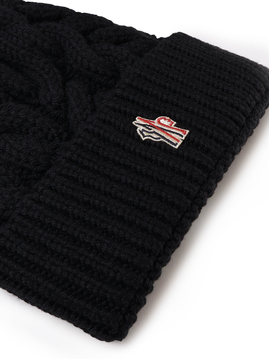 Moncler Hats Black Wool