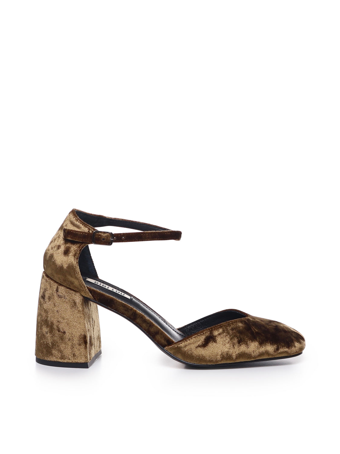 Bibi Lou With Heel Golden Velvet