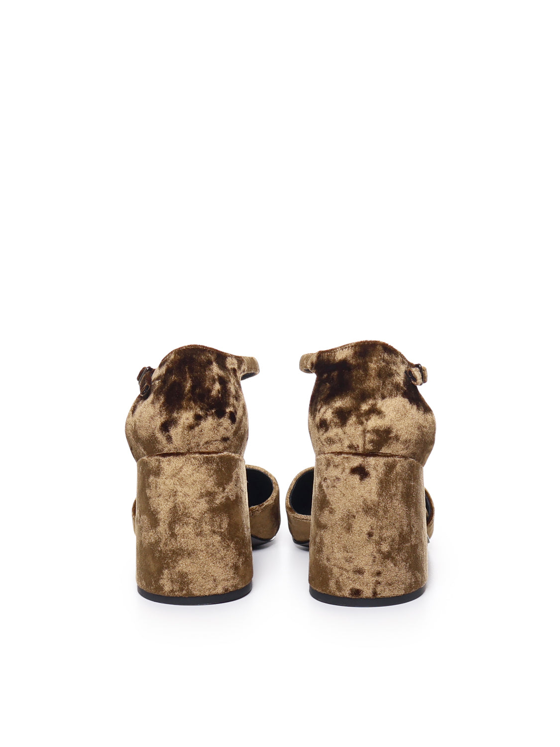 Bibi Lou With Heel Golden Velvet