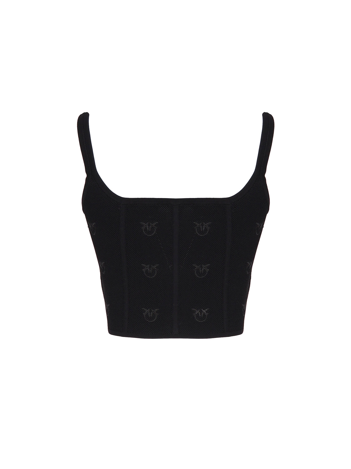 Pinko Top Black Est - Tessuto Esterno: Vi Pa
