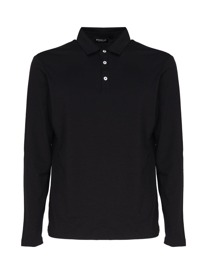 Dondup T-Shirts And Polos Black Wool