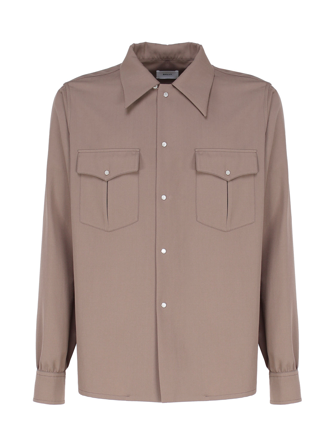 Bally Shirts Beige Polyester