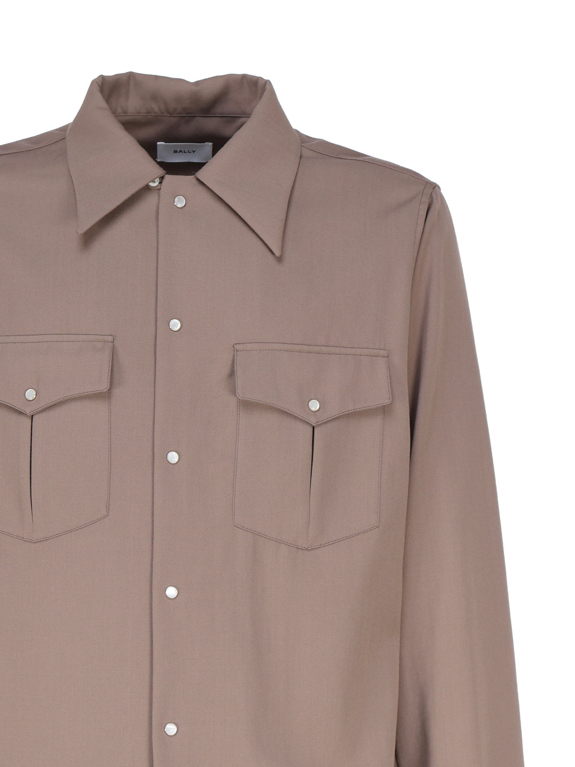 Bally Shirts Beige Polyester