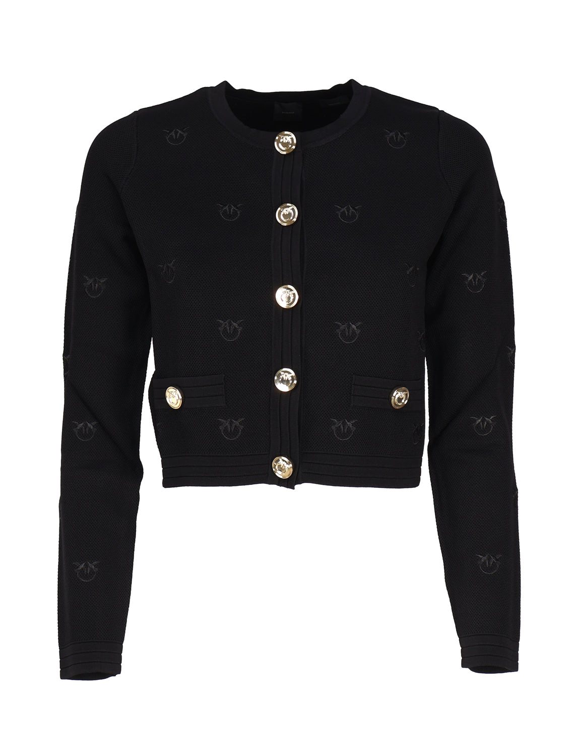 Pinko Jackets Black Viscose Polyamide