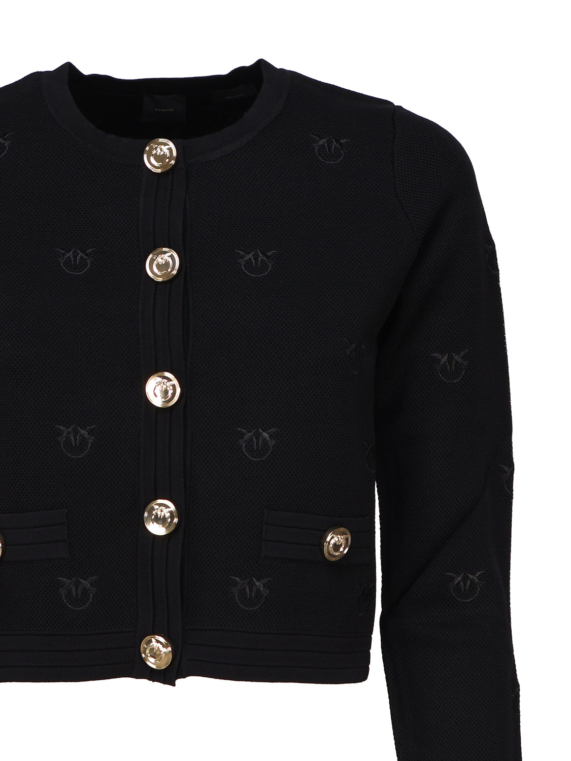 Pinko Jackets Black Viscose Polyamide