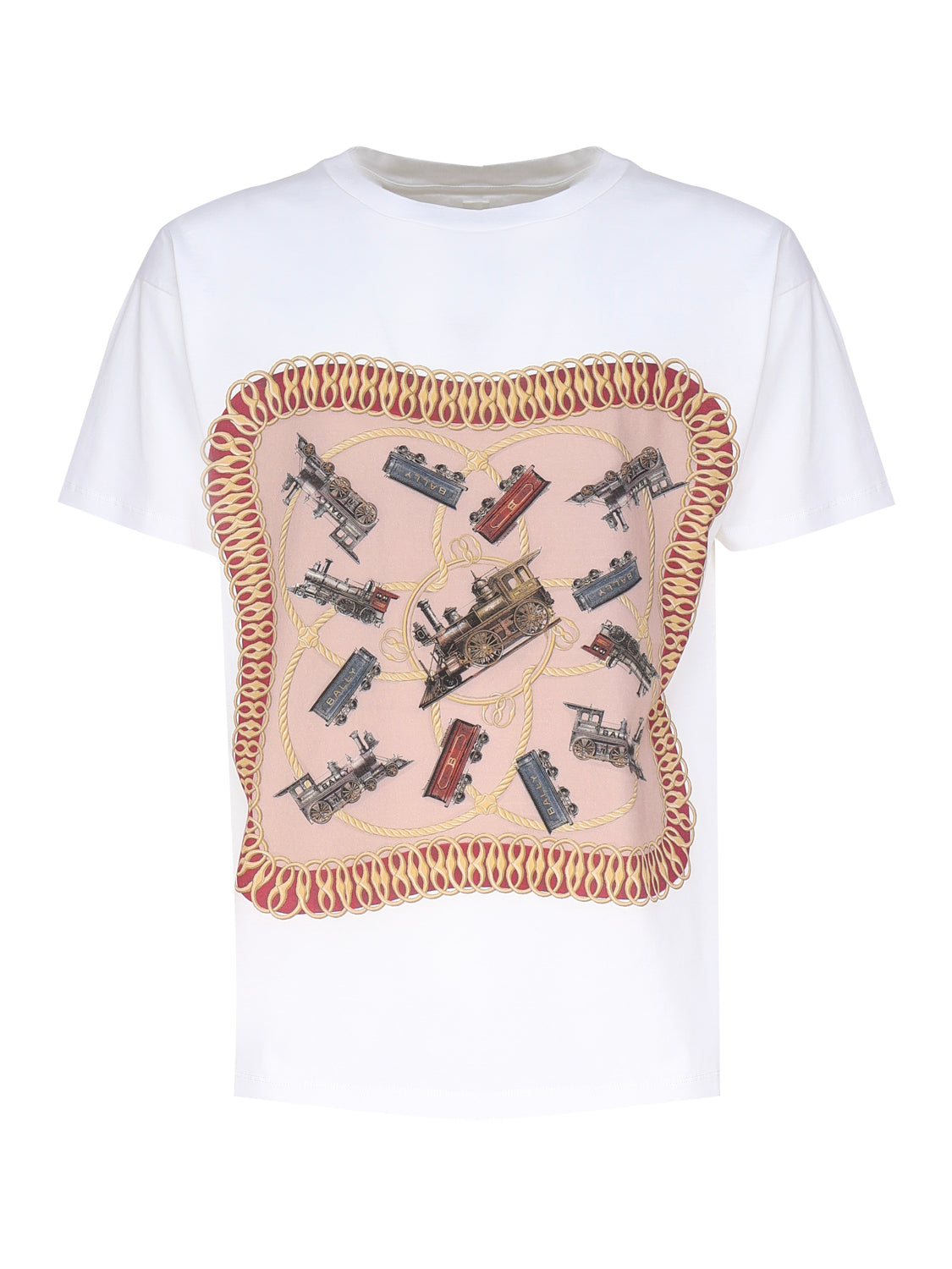Bally T-Shirts And Polos White Cotton