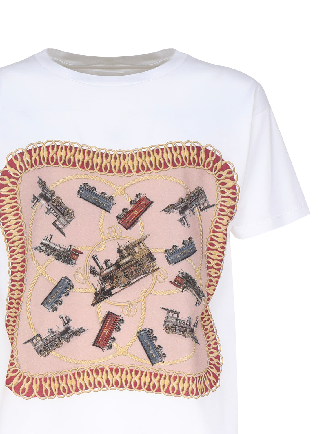 Bally T-Shirts And Polos White Cotton