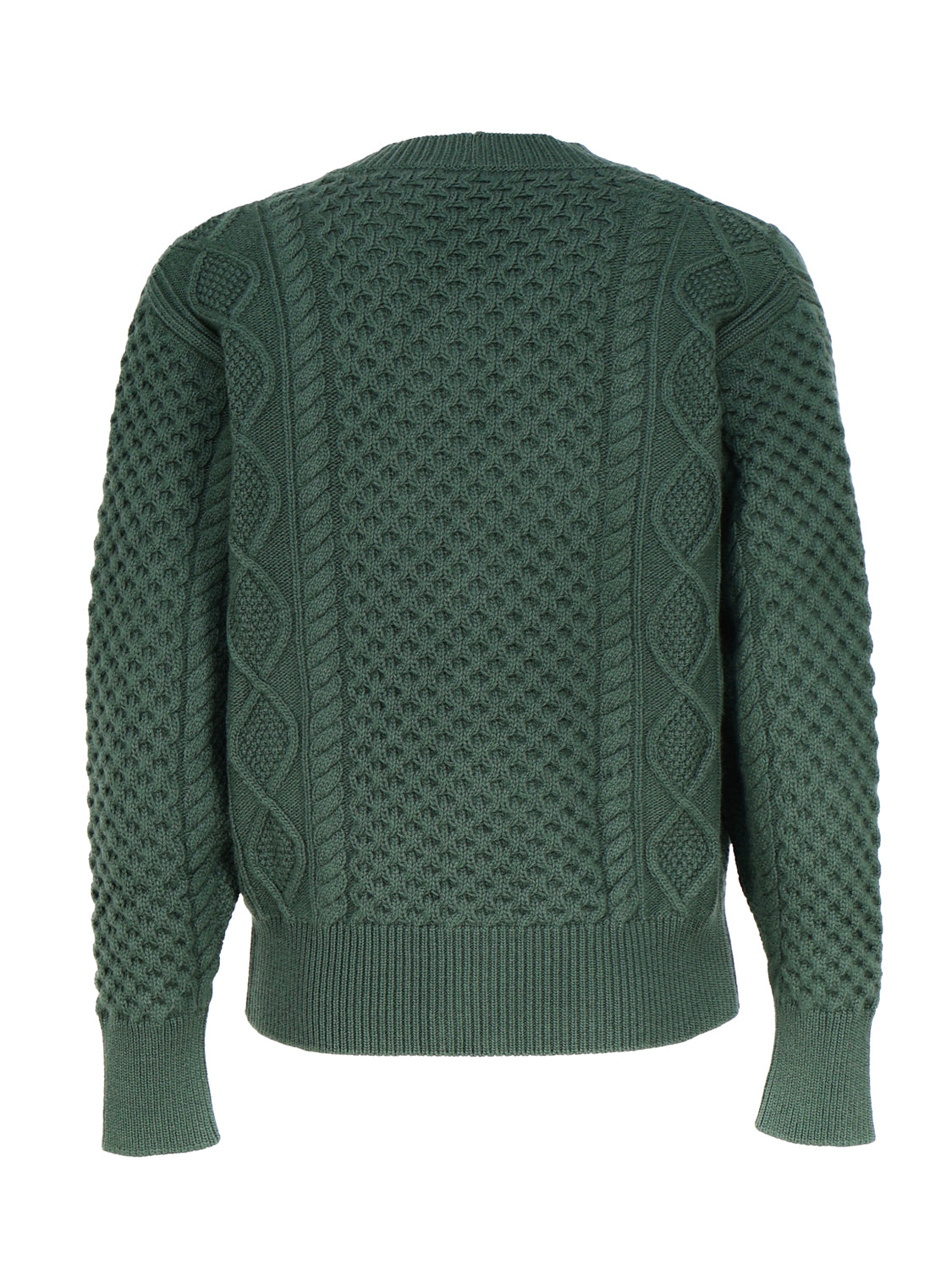 Bally Sweaters Green Wool