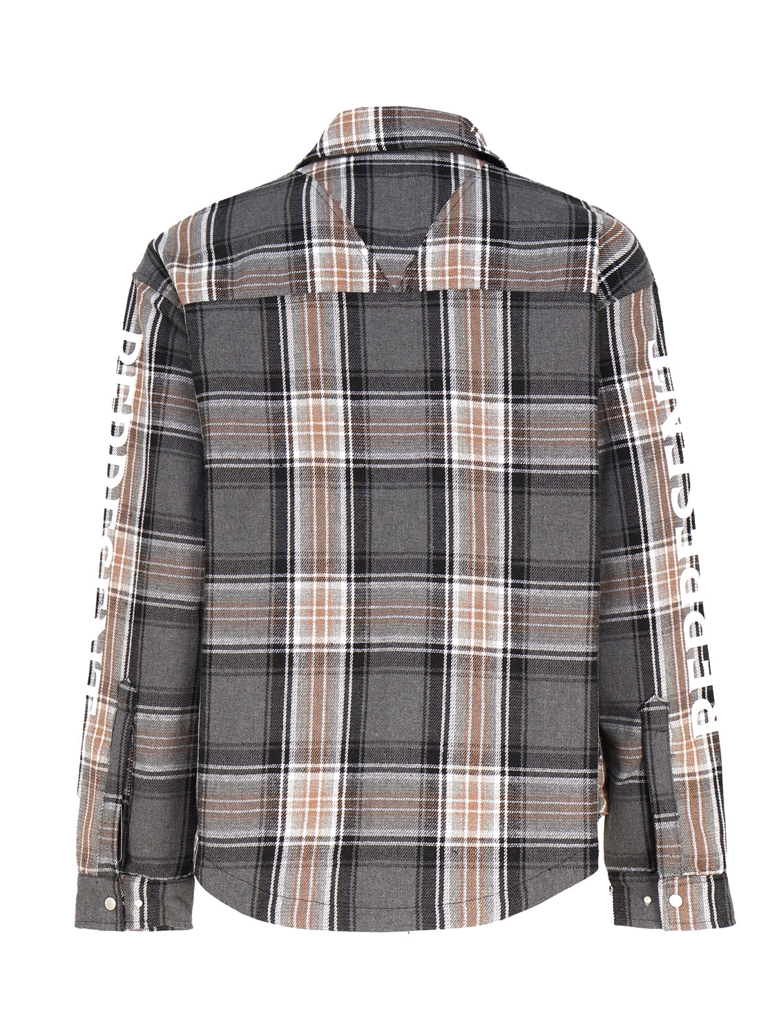 Represent Shirts Grey Check Cotton