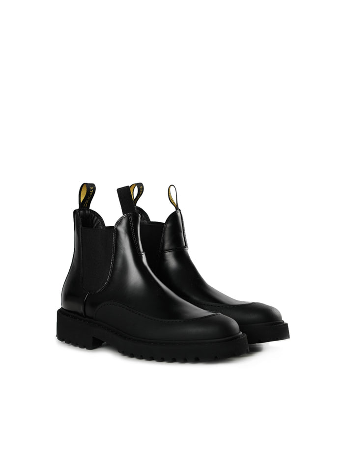 Doucals Boots Nero+f.do Nero Calf