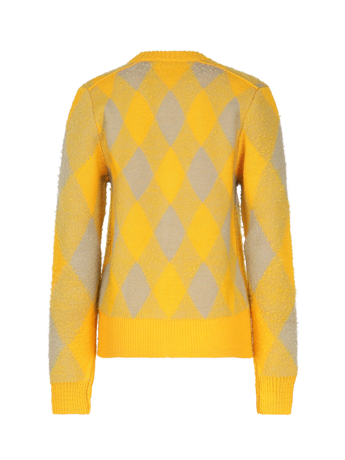 Burberry Sweaters Yellow, Grey Wool