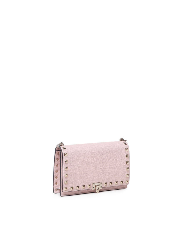 Valentino Garavani Bags Rose Quartz Calf Leather - Bos Taurus