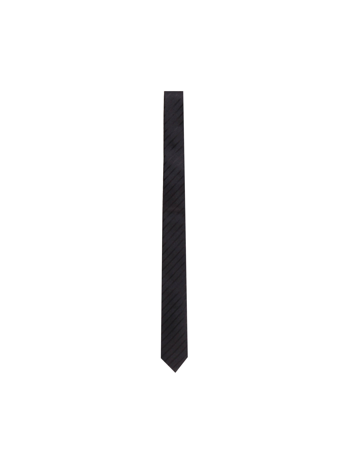 Saint Laurent Ties Black Silk