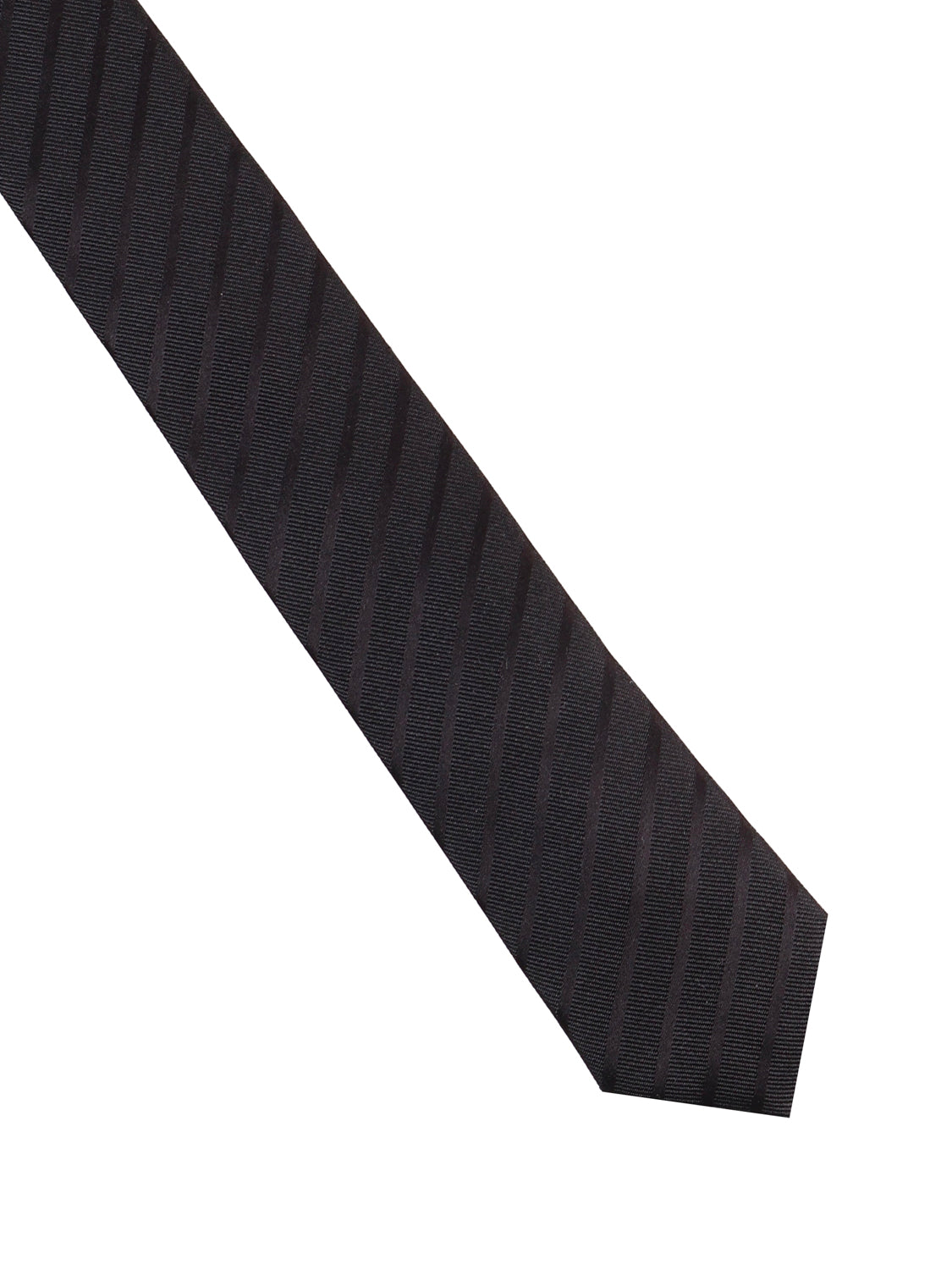 Saint Laurent Ties Black Silk