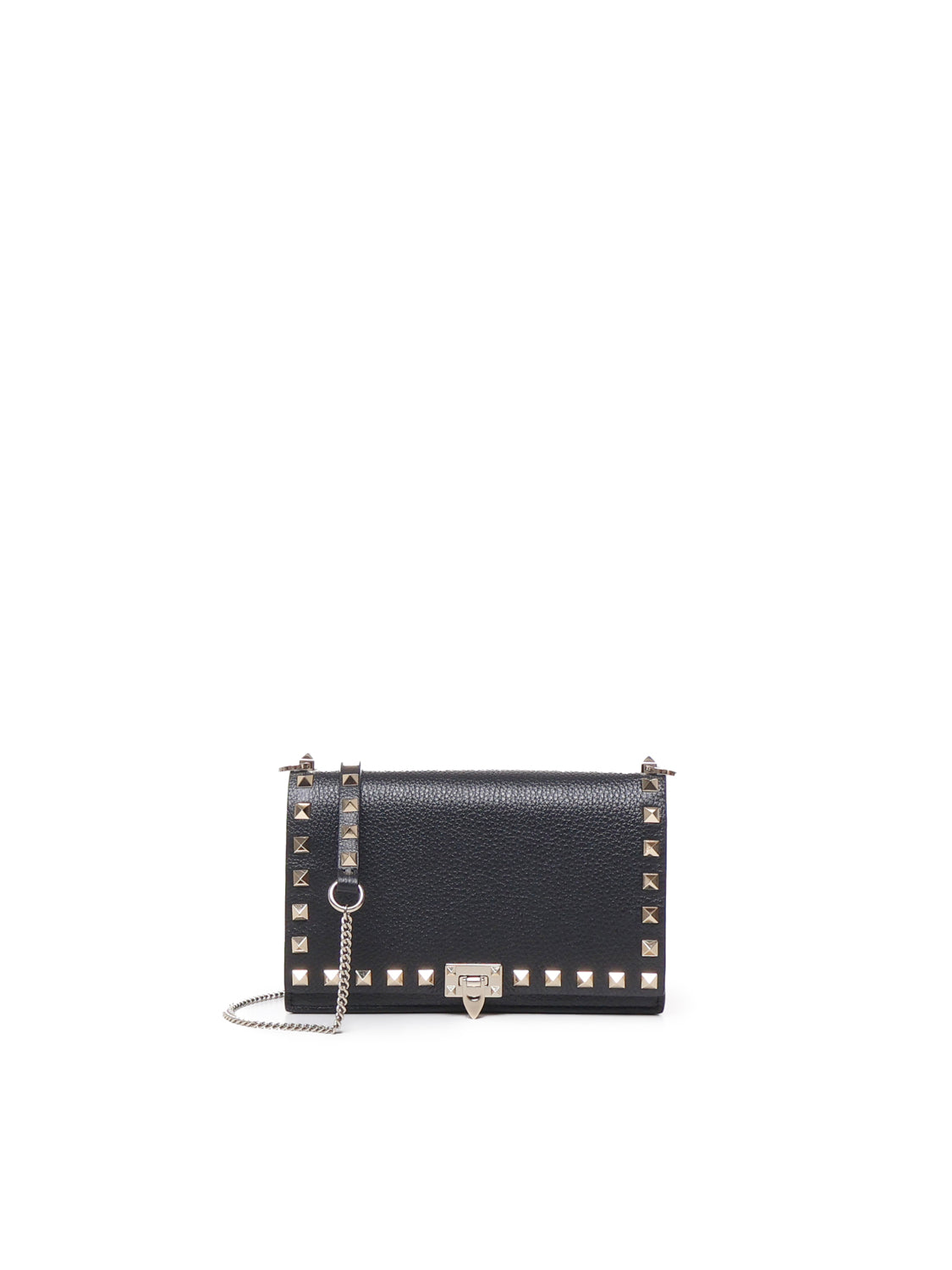 Valentino Garavani Bags Black Calf Leather - Bos Taurus