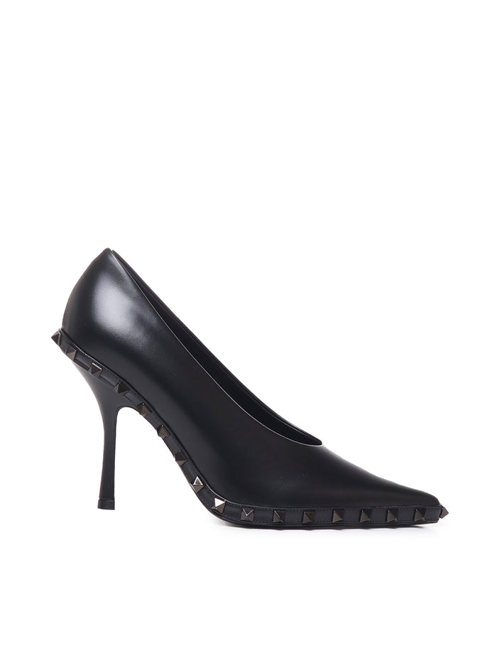 Valentino Garavani With Heel Black Calfskin