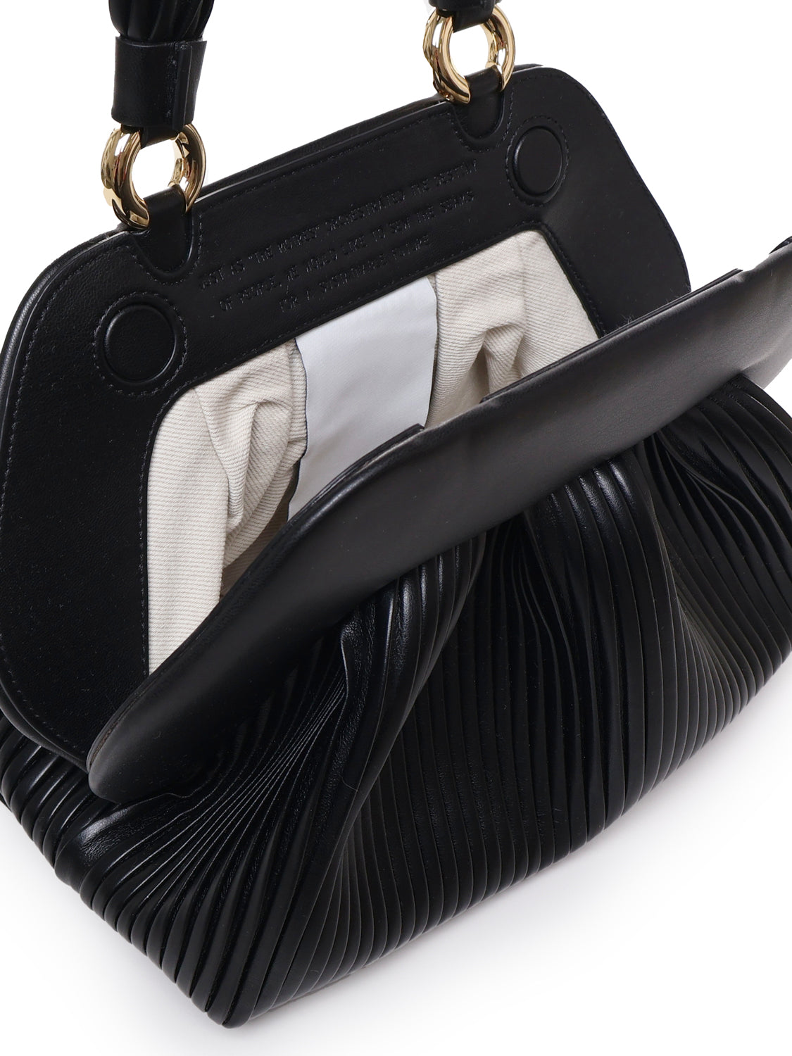 Themoire Bags Black