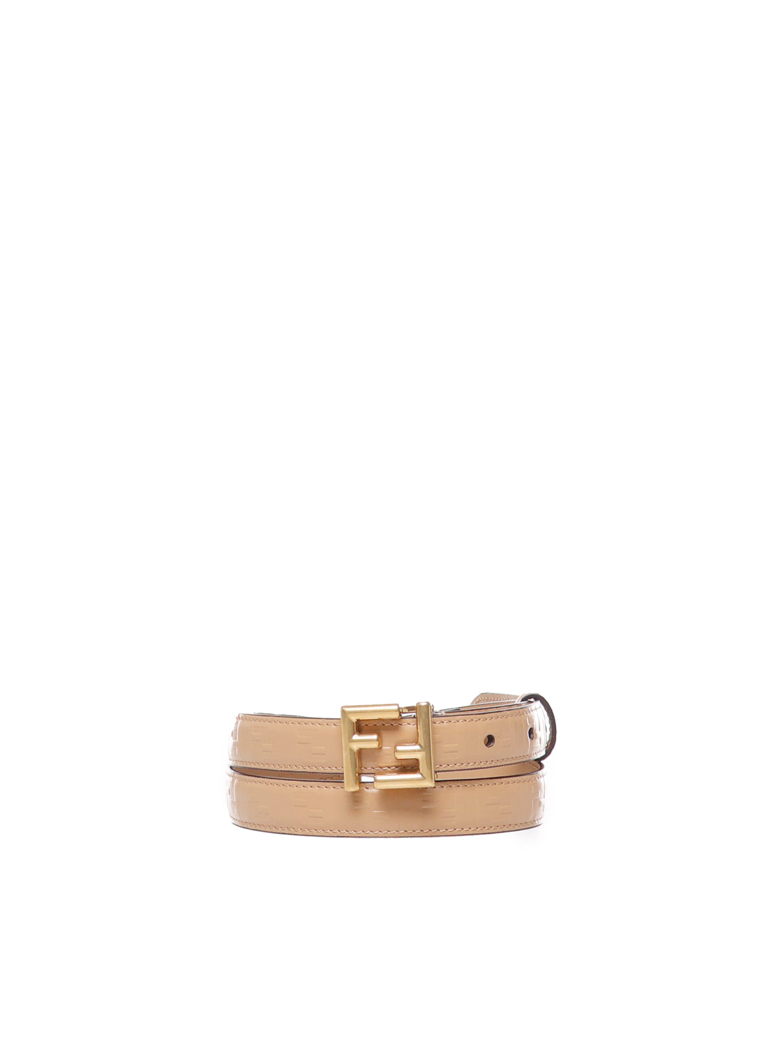 Fendi Belts Honey Calfskin