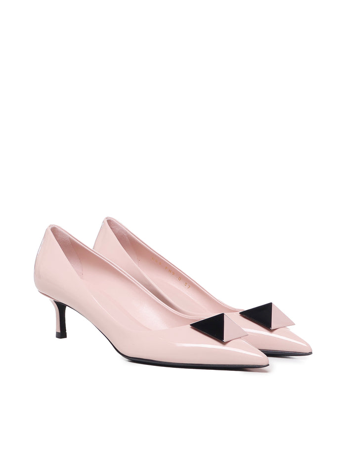 Valentino Garavani With Heel Poudre Calfskin