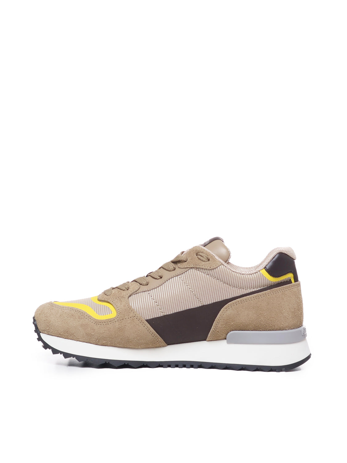 Valentino Garavani Sneakers Brown Fabric
