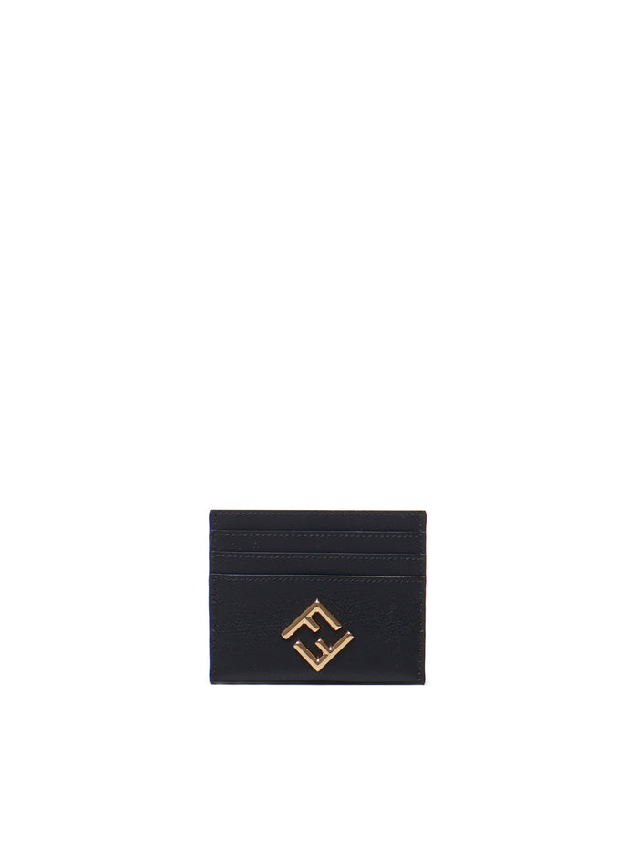 Fendi Wallets Black Calfskin