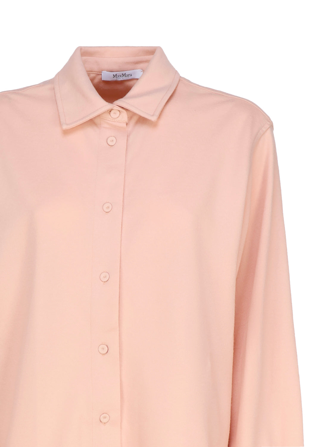 Max Mara Shirts Pink Virgin Wool