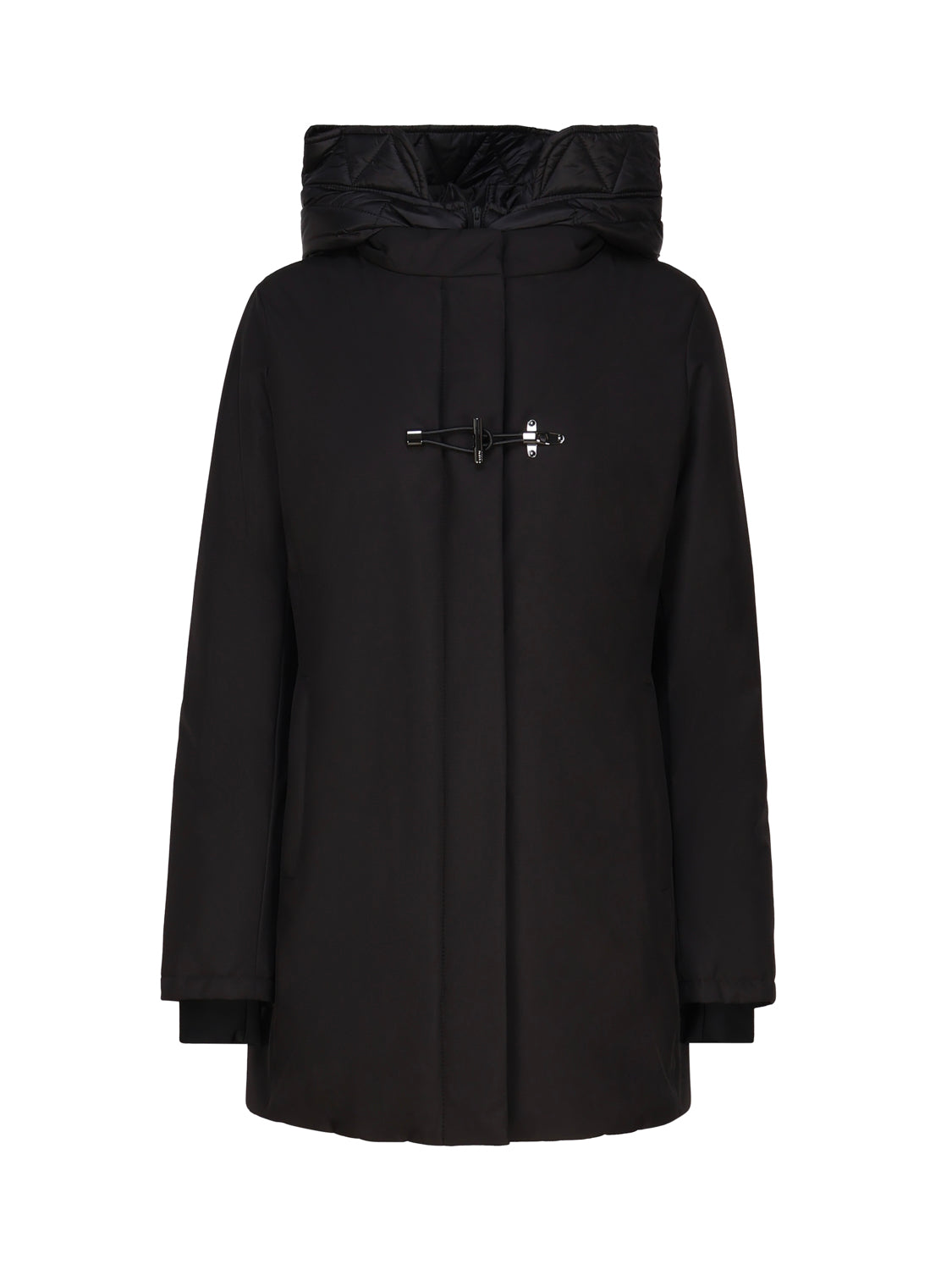 Fay Coats Black Polyester