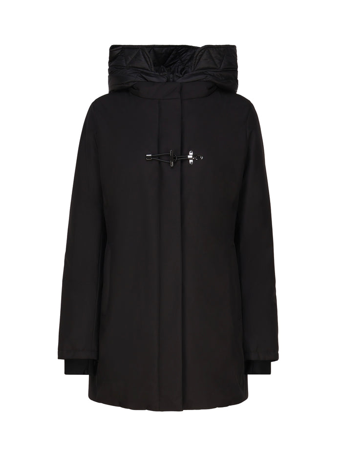 Fay Coats Black Polyester