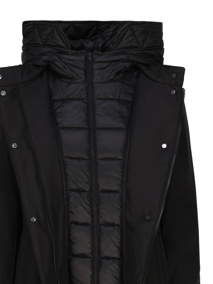 Fay Coats Black Polyester