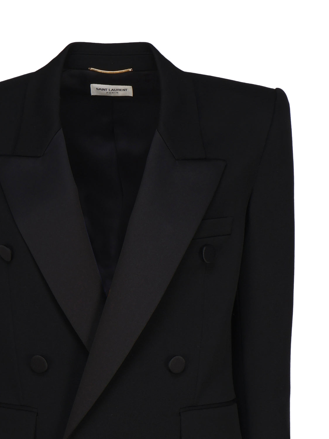Saint Laurent Jackets Black Wool