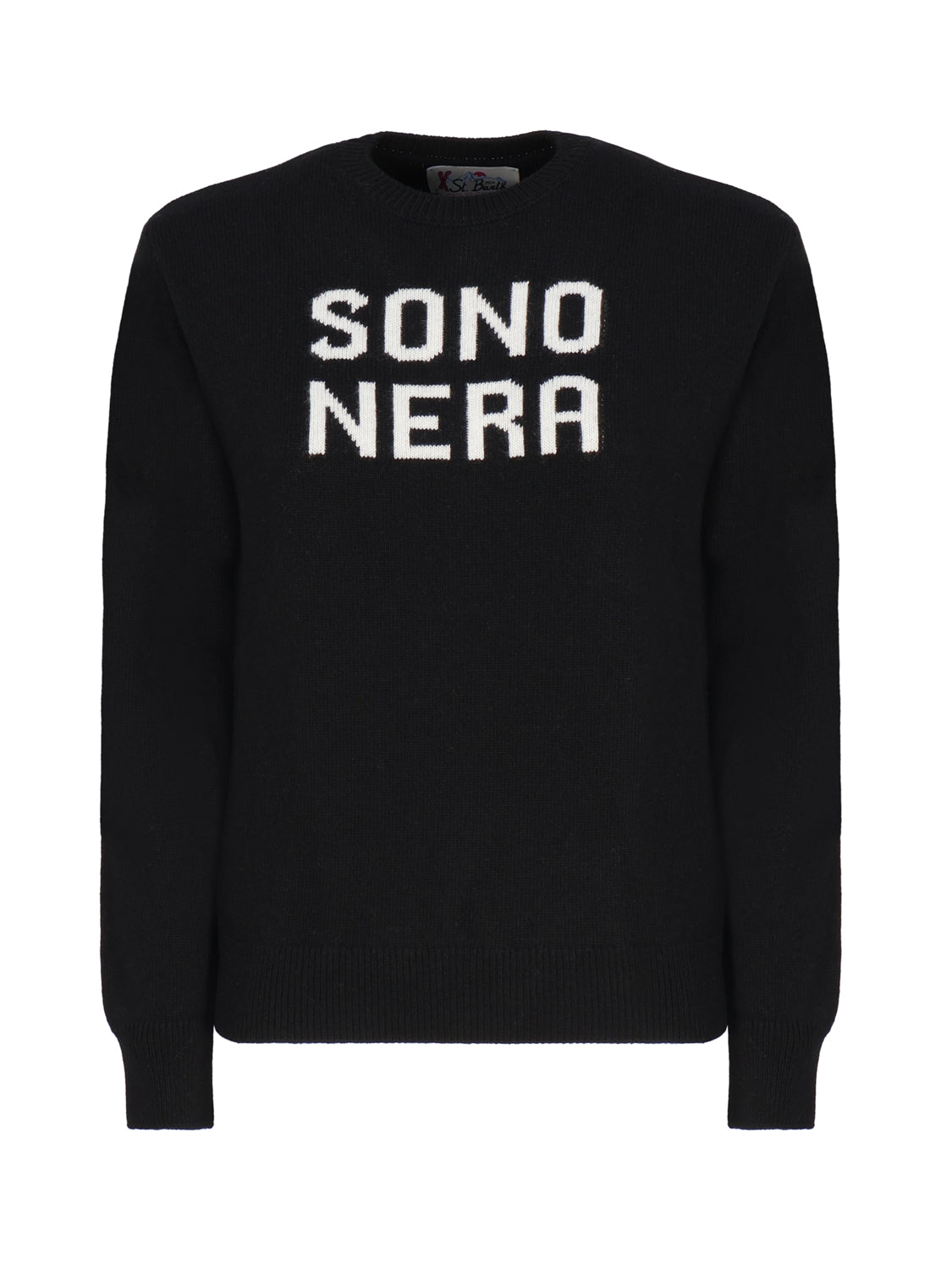 Mc2 Saint Barth Sweaters Black Wool