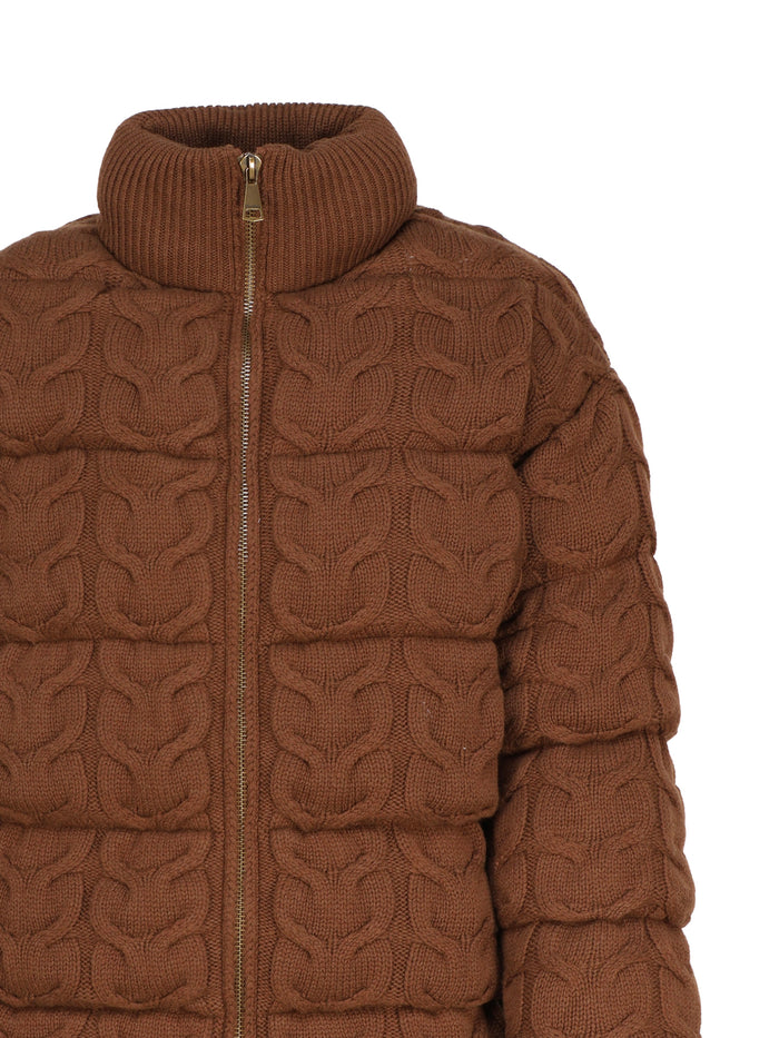 Max Mara Coats Brown Lana Cashmere