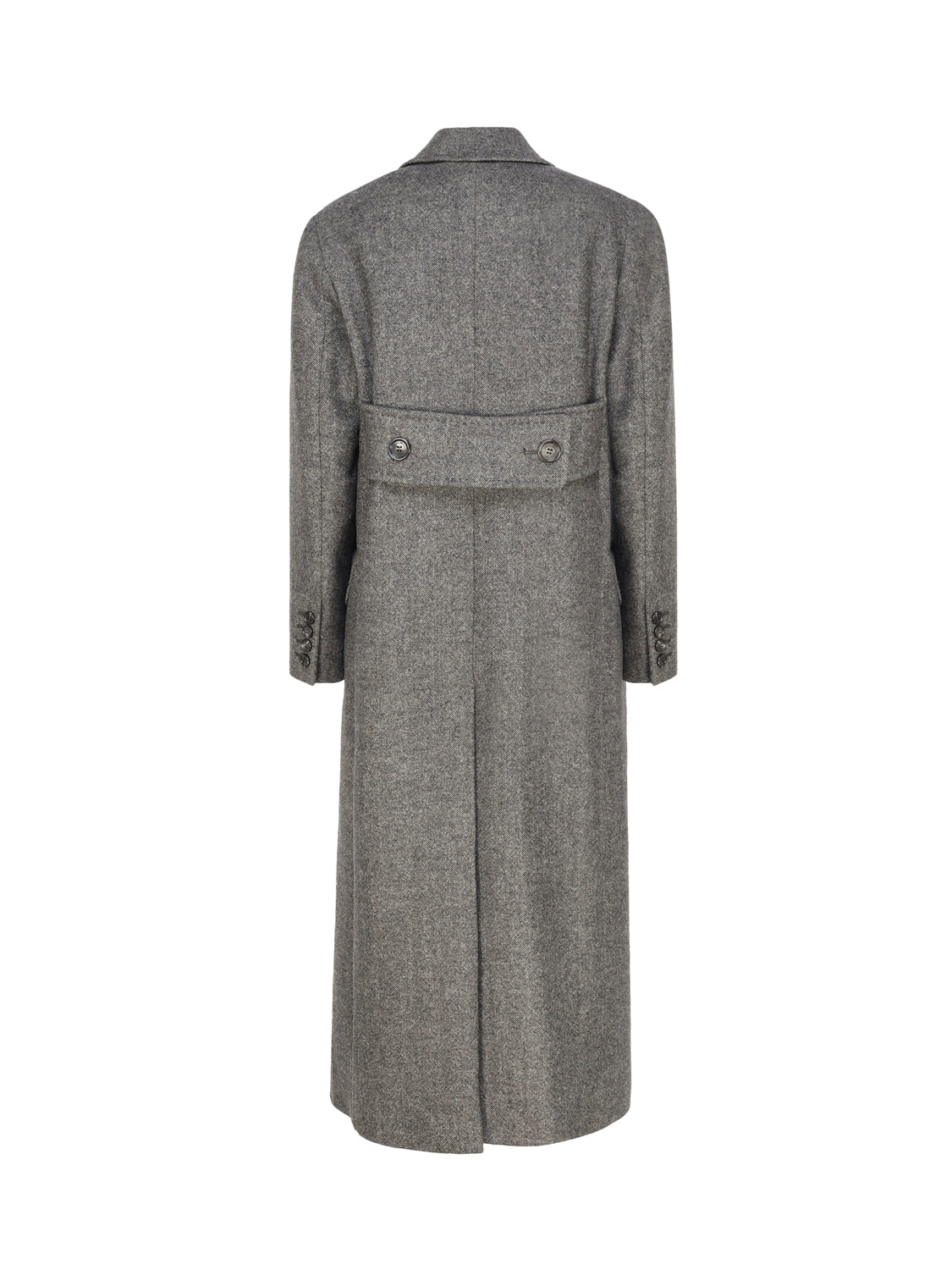 Max Mara Coats Anthracite Wool