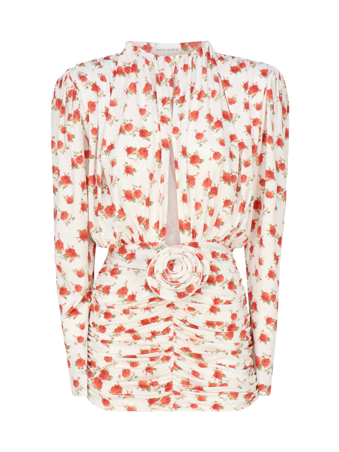 Magda Burtym Dresses White Viscose Elastane